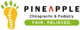 Pain Relief Midtown East NY Pineapple Chiropractic and Podiatry Logo